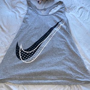 Grey Nike Tank Top